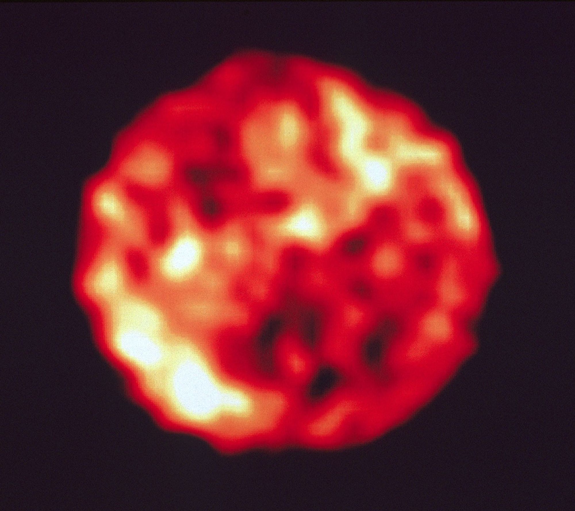 Jupiter's Moon, Io, In Ultraviolet Light