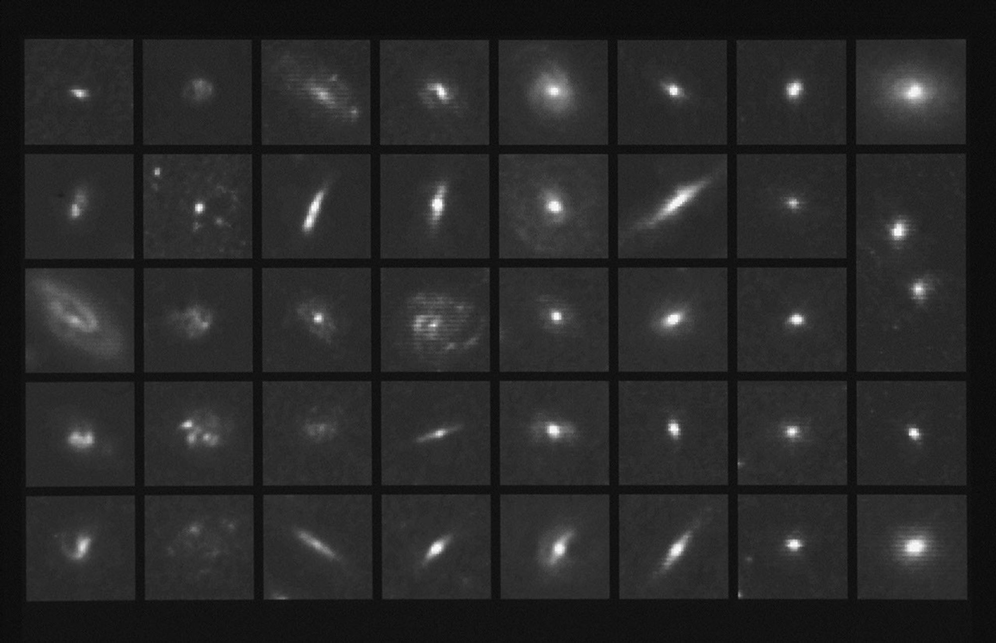 A "Hubble Atlas" of Ancient Galaxies