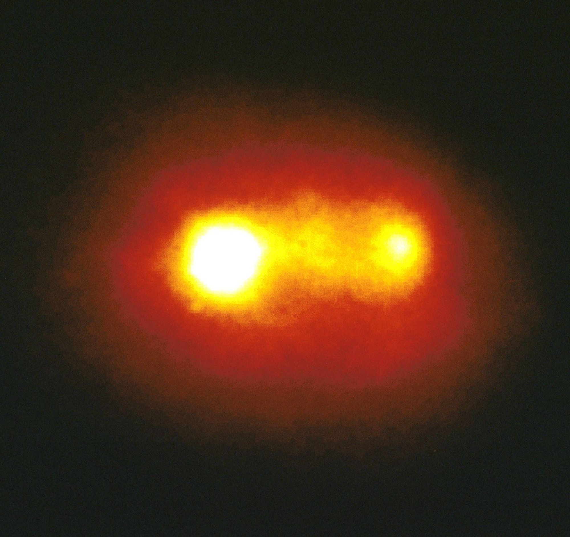 A Double Nucleus in Active Galaxy Markarian 315