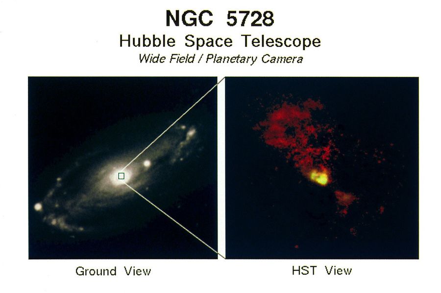 Barred Spiral Galaxy NGC 5728: A Lighthouse Beacon From the Core of an Active Galaxy