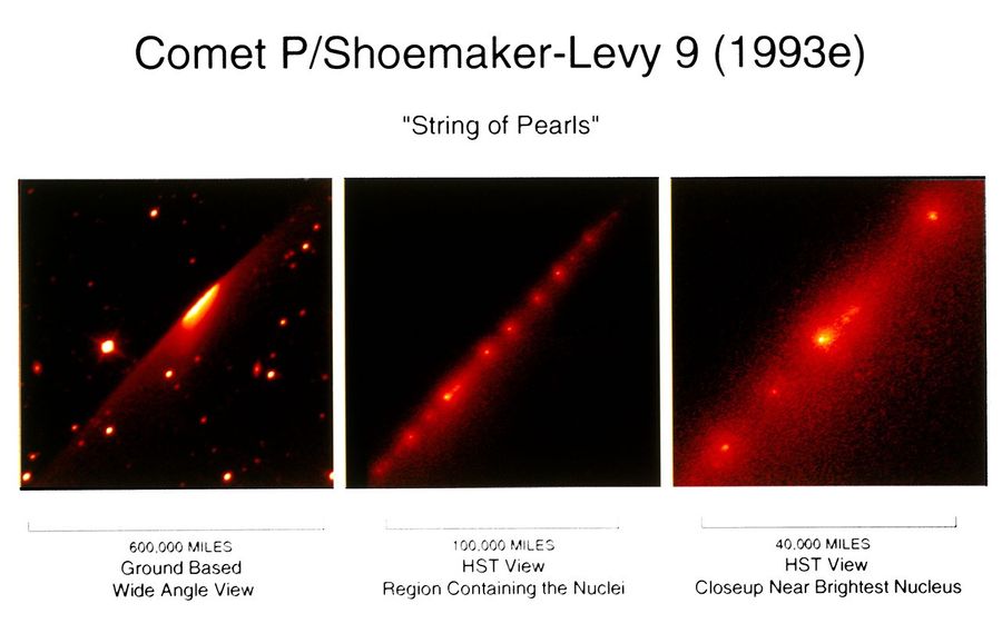 Comet P/Shoemaker-Levy 9: The "String of Pearls" Comet