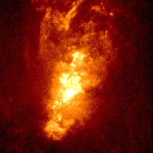 Image of Galaxy NGC 1068, Taken After Hubble's First Servicing Mission