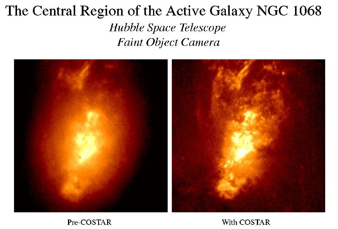 HST Reveals the Central Region of an Active Galaxy