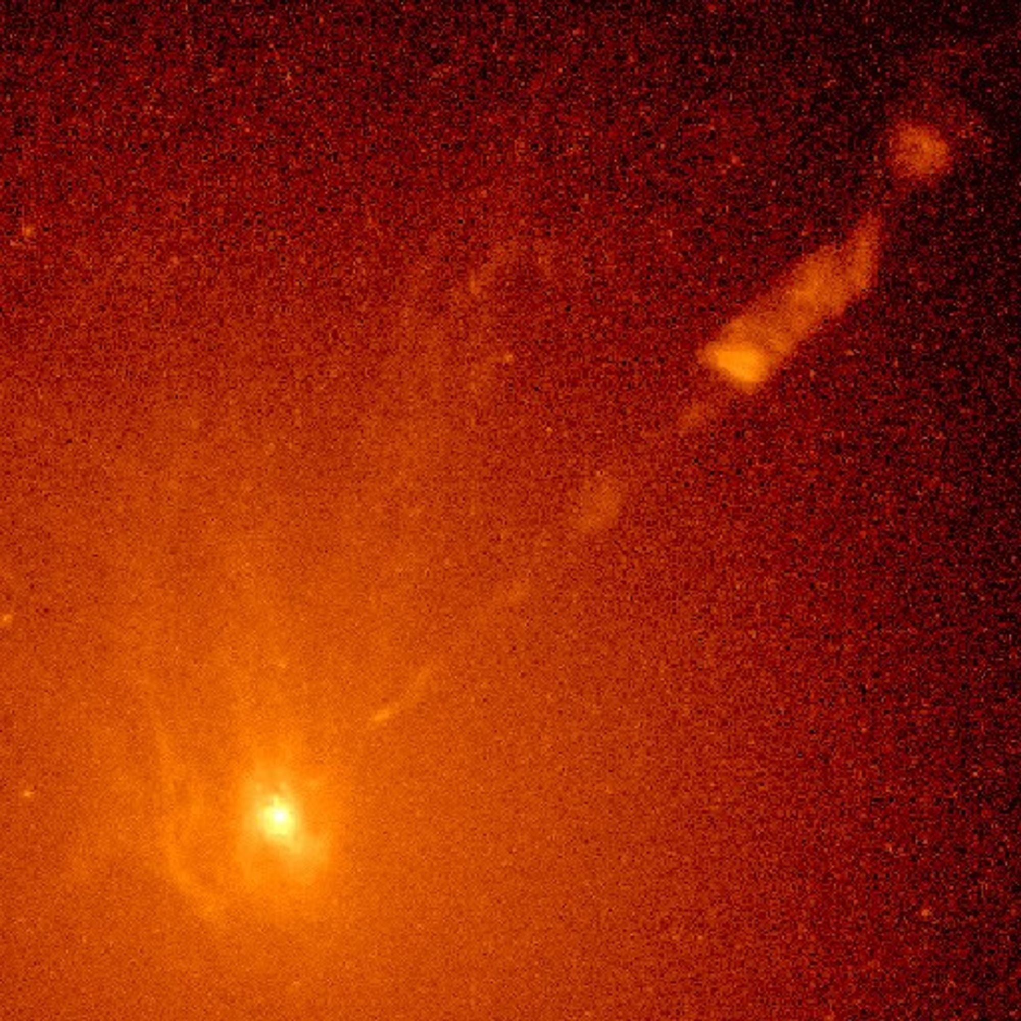Spiral Gas Disk in Active Galaxy M87
