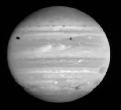 Comet Shoemaker-Levy 9 Impact Sites on Jupiter