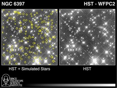 Search for Red Dwarf Stars in Globular Cluster NGC 6397