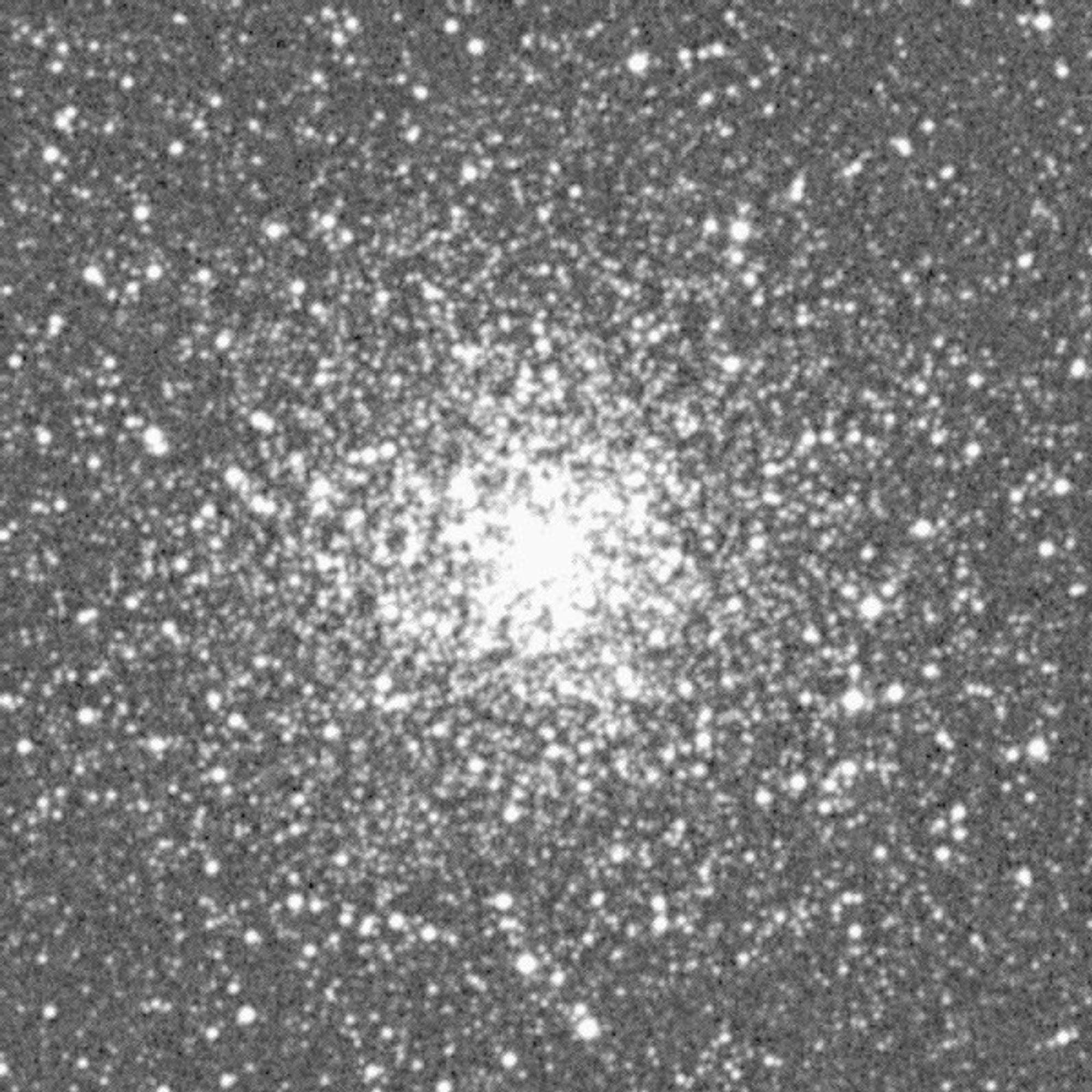 Region of Globular Star Cluster NGC 6397