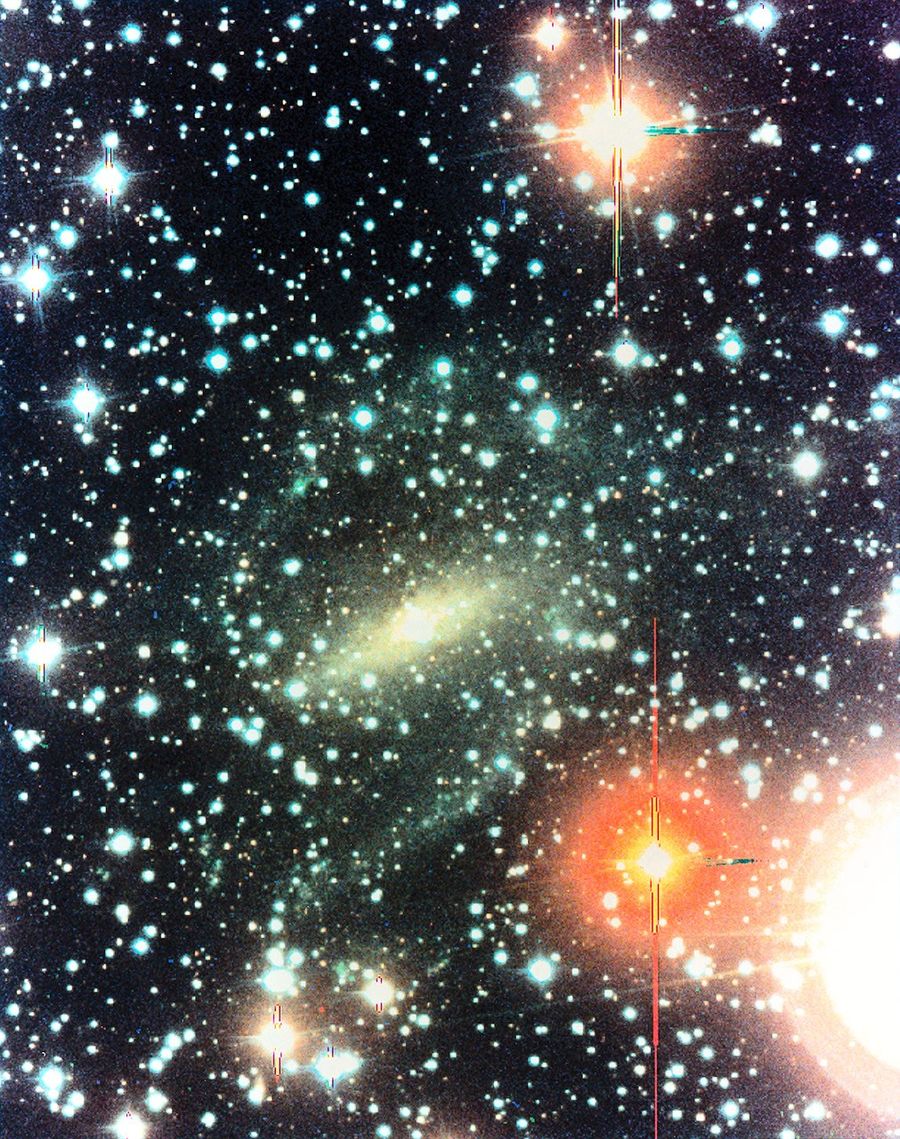 Astronomers Discover Nearby Spiral Galaxy Hidden Behind the Milky Way