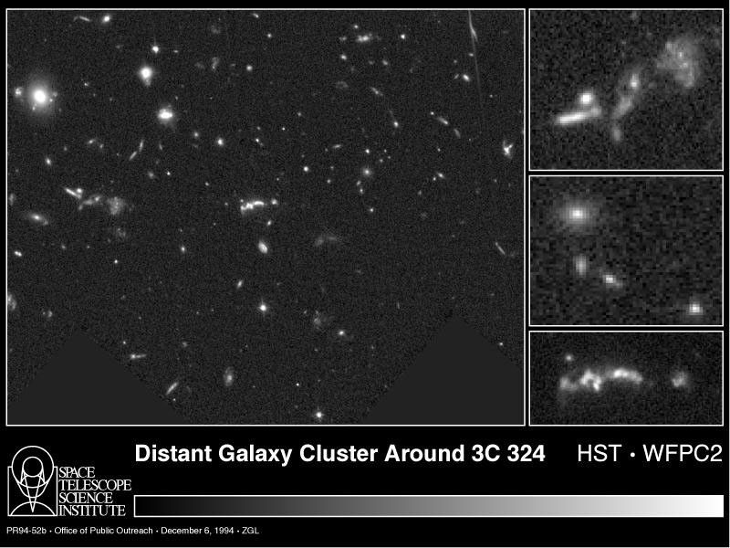 A Distant Cluster of Galaxies