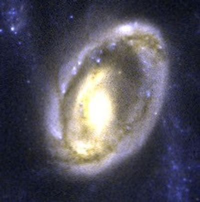 Cartwheel Galaxy Image Close-up