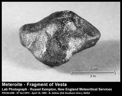 A Piece of the Asteroid Vesta