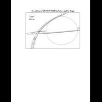 Occultation of GSC5249-01240 by Saturn and its Rings