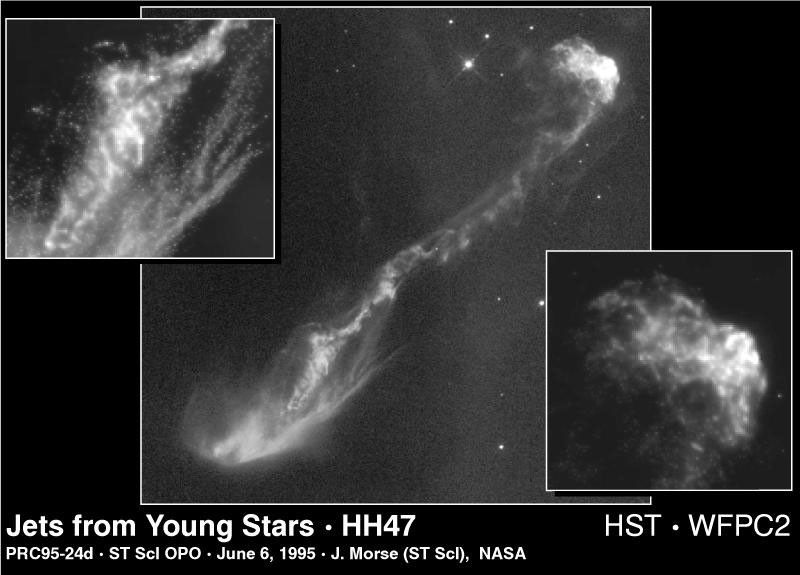 Wiggling Jet from a Wobbling Star (HH-47)