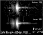 Motion of Jets from an Embryonic Star (HH-30)