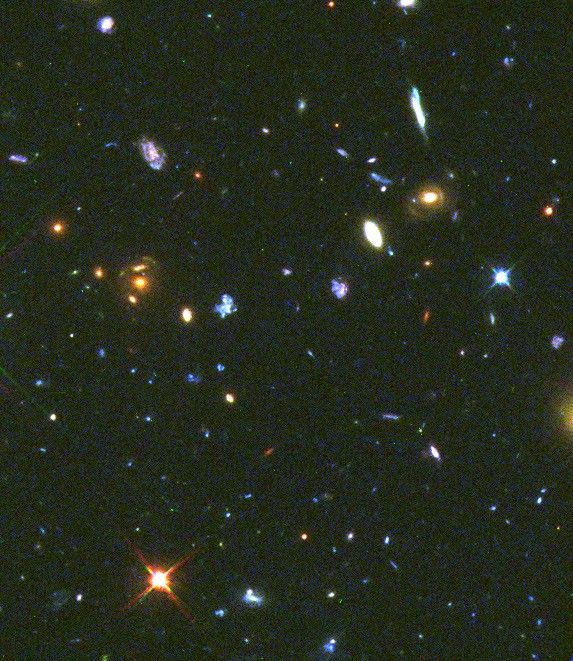 Deep View of Early Universe Helps Solve the Faint Blue Galaxy Mystery