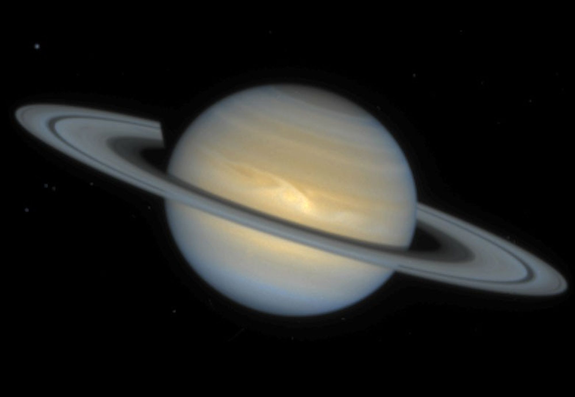 An Earth-Sized Storm on Saturn
