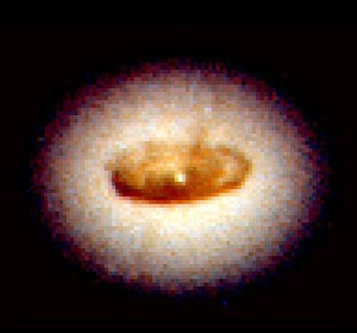 Dust Disk Around a Black Hole in Galaxy NGC 4261