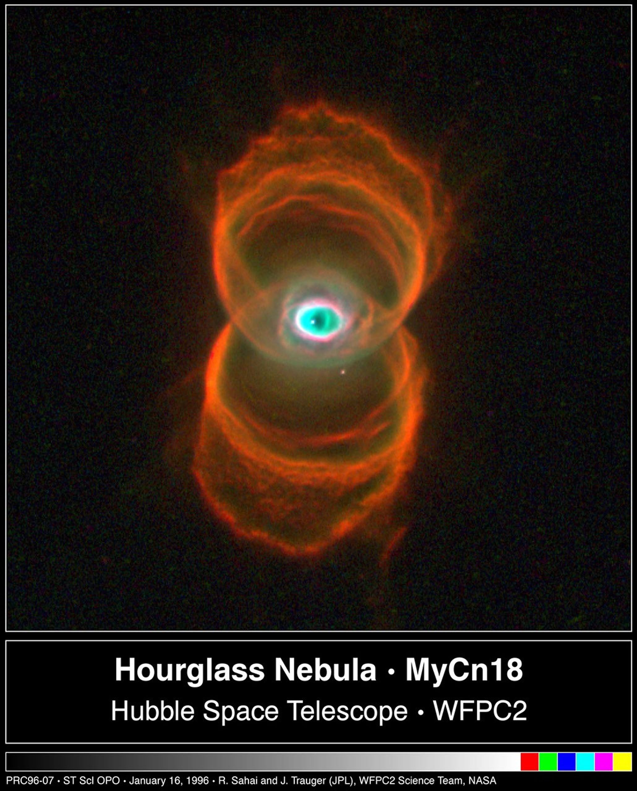 Planetary Nebula MyCn18: An Hourglass Pattern Around a Dying Star