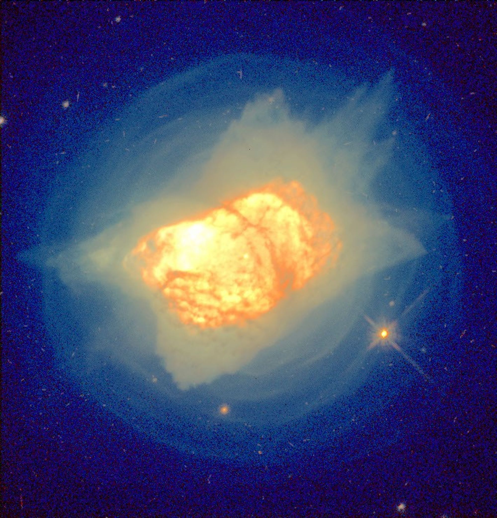 The Stellar Death Process: Planetary Nebula NGC 7027