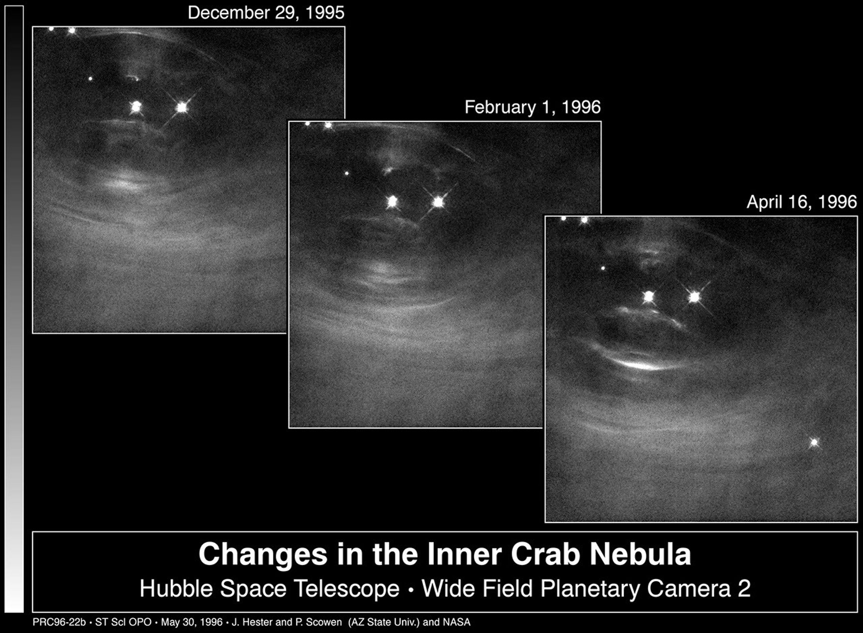 Changes in the Crab Pulsar