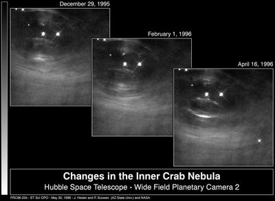 Changes in the Crab Pulsar