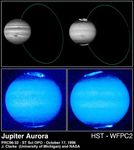 Hubble Follows Rapid Changes in Jupiter's Aurora
