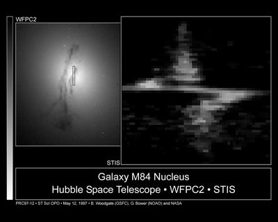 STIS Records a Black Hole’s Signature