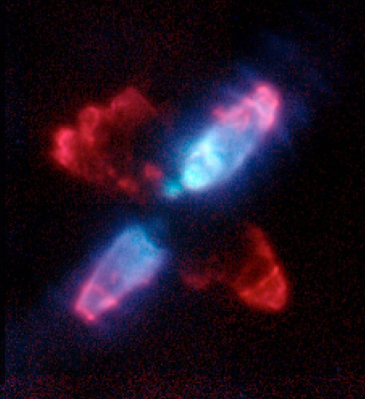 The Egg Nebula (CRL 2688) in Infrared Light