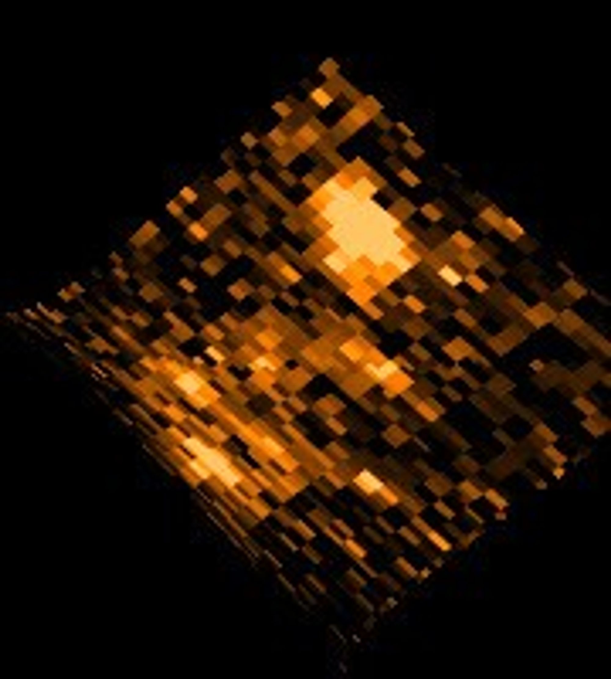 Corrected Image of the Gravitationally-Lensed Image