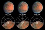 Rapid Weather Changes Observed on Mars