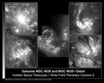 Close-Up of Star Formation in Antennae Galaxy