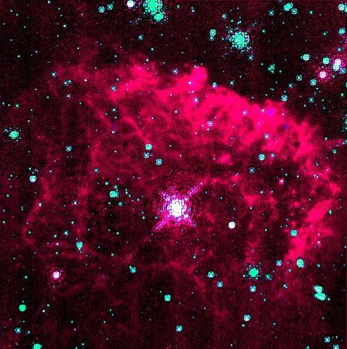 The Pistol Star: A Brilliant Star in Milky Way's Core