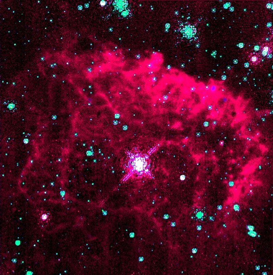 The Pistol Star: A Brilliant Star in Milky Way's Core