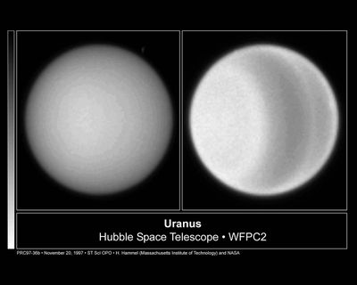 Northern Hemispheric Clouds On Uranus