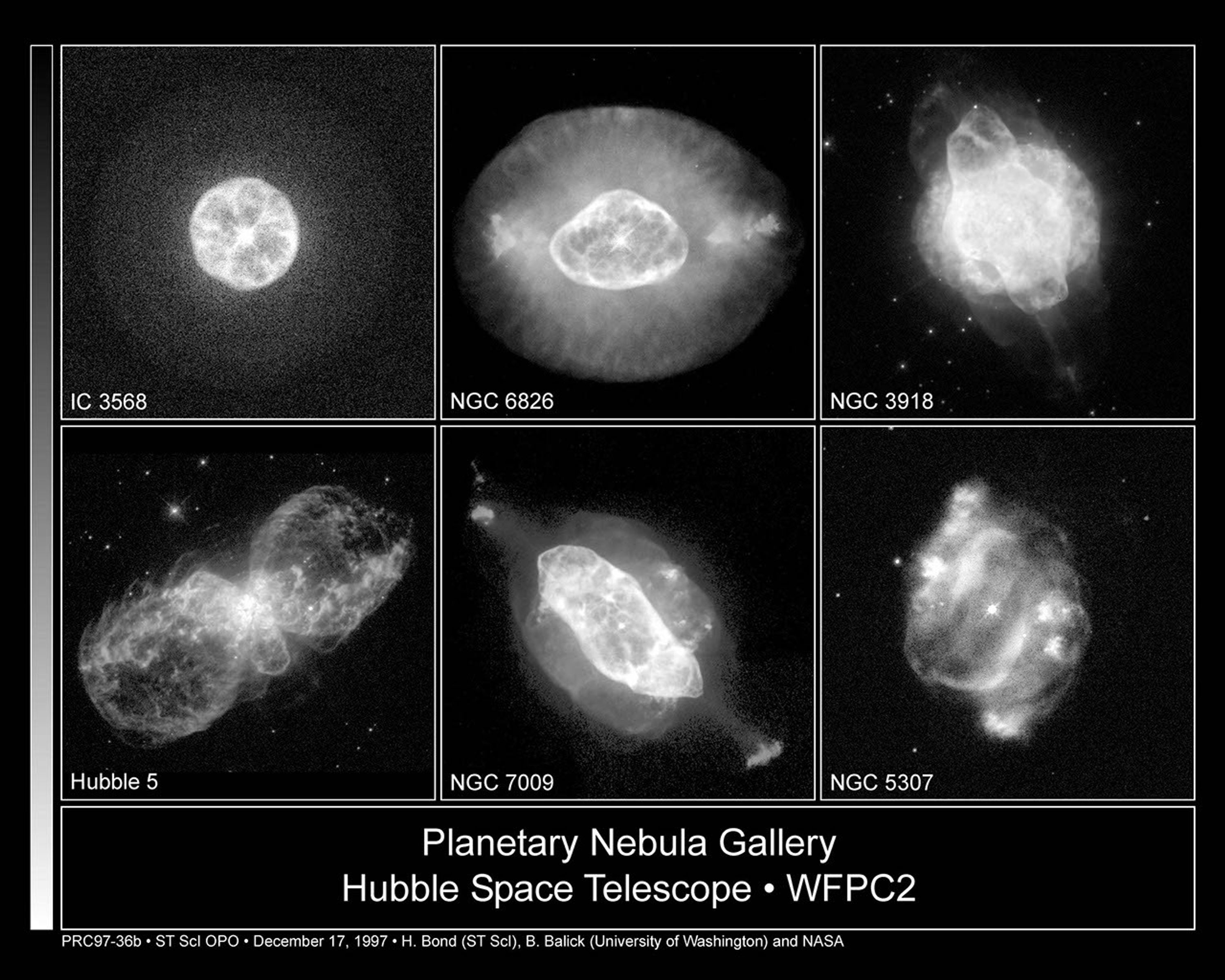 Hubble's Planetary Nebula Gallery