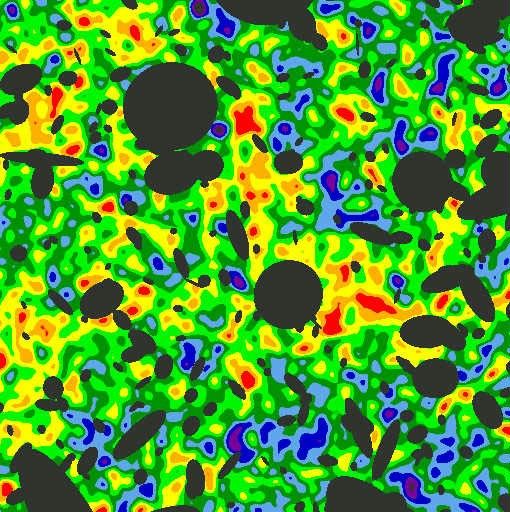 Hubble Deep Field: False Color Image