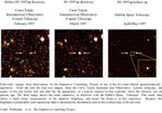 False-Color Images from Observations By the Supernova Cosmology Project