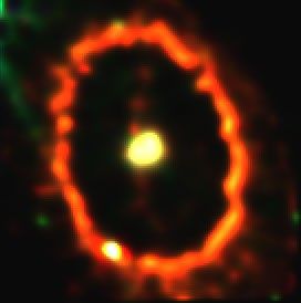 "Before" (Feb. '94) image oriented and scaled to match "after"