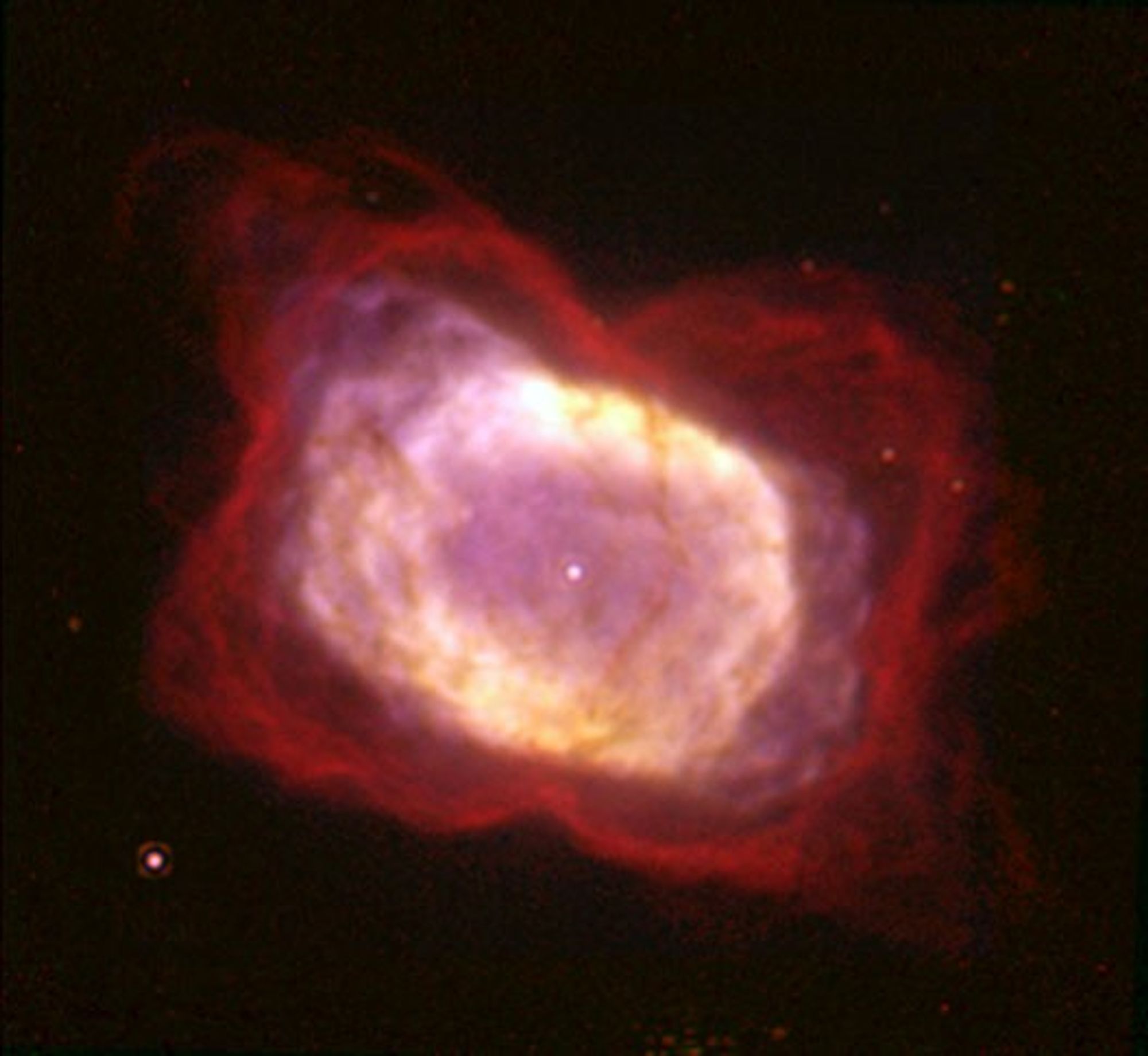 Planetary Nebula NGC 7027 in Infrared Light