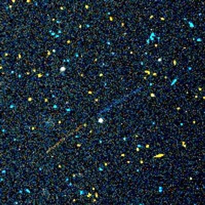 Asteroid in Hubble Data