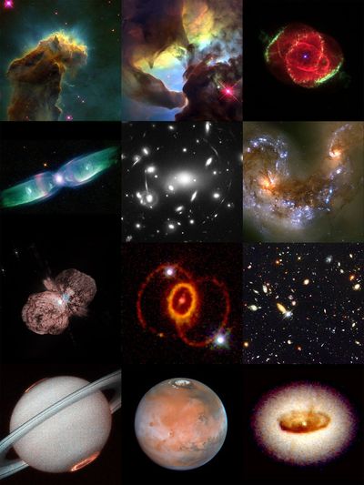 Eighth Anniversary Image of Hubble’s Smash Hits