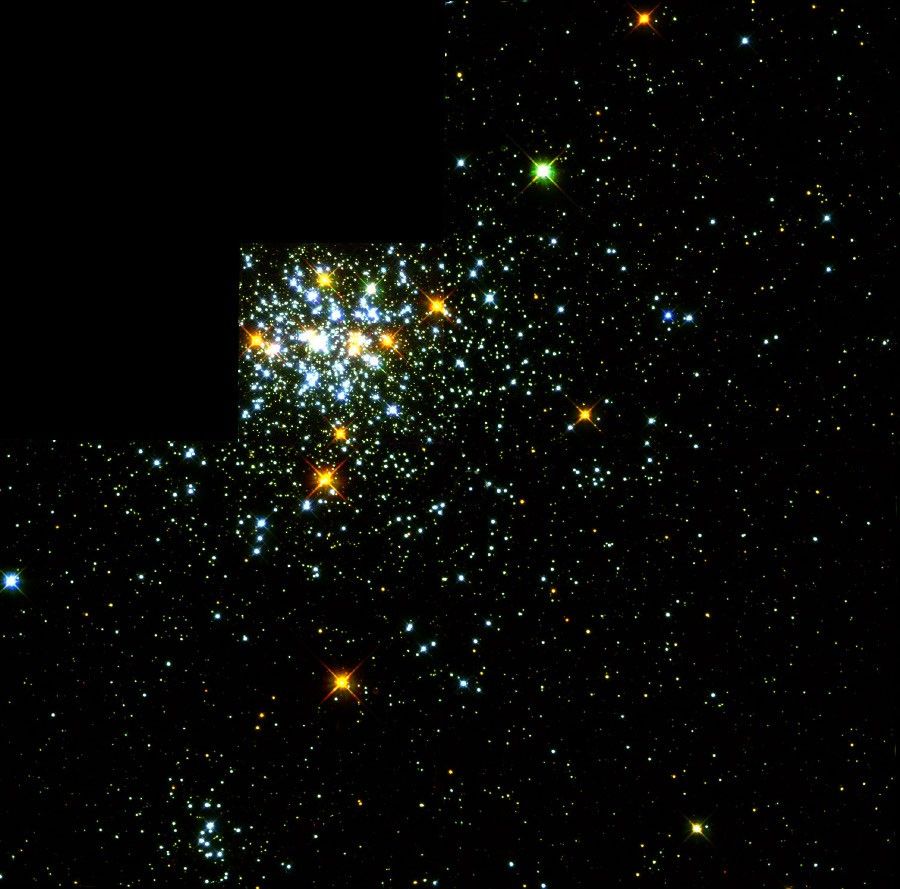 Hot White Dwarf Shines in Young Star Cluster NGC 1818