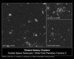Far-Flung Galaxy Clusters in the Hubble Medium Deep Sky Survey