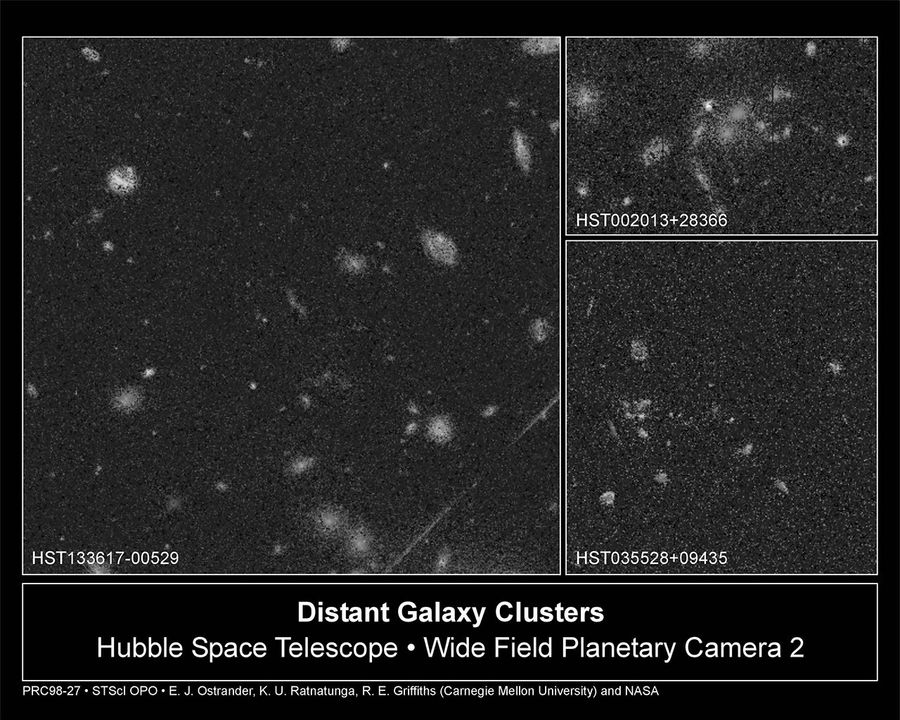 Far-Flung Galaxy Clusters in the Hubble Medium Deep Sky Survey