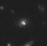 Bright Knot of Light From Supernova in Galaxy Cluster MS1054-0321
