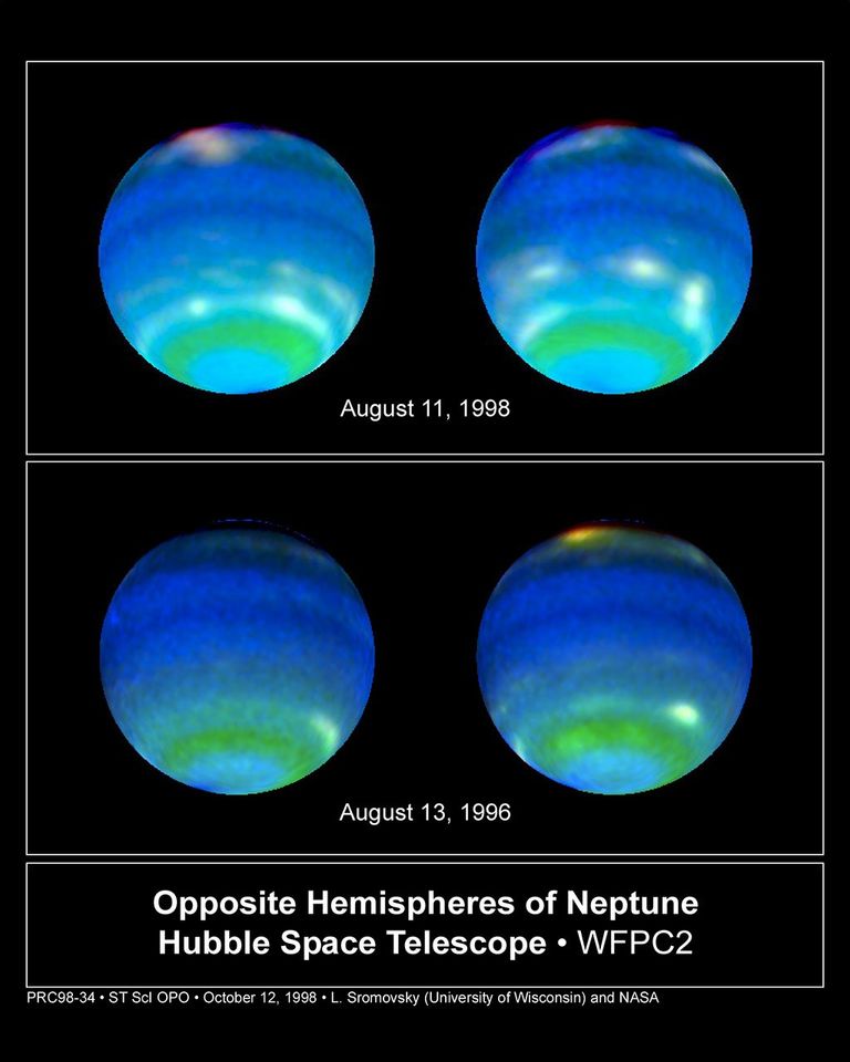 Neptune's Dynamic Weather Patterns - NASA Science