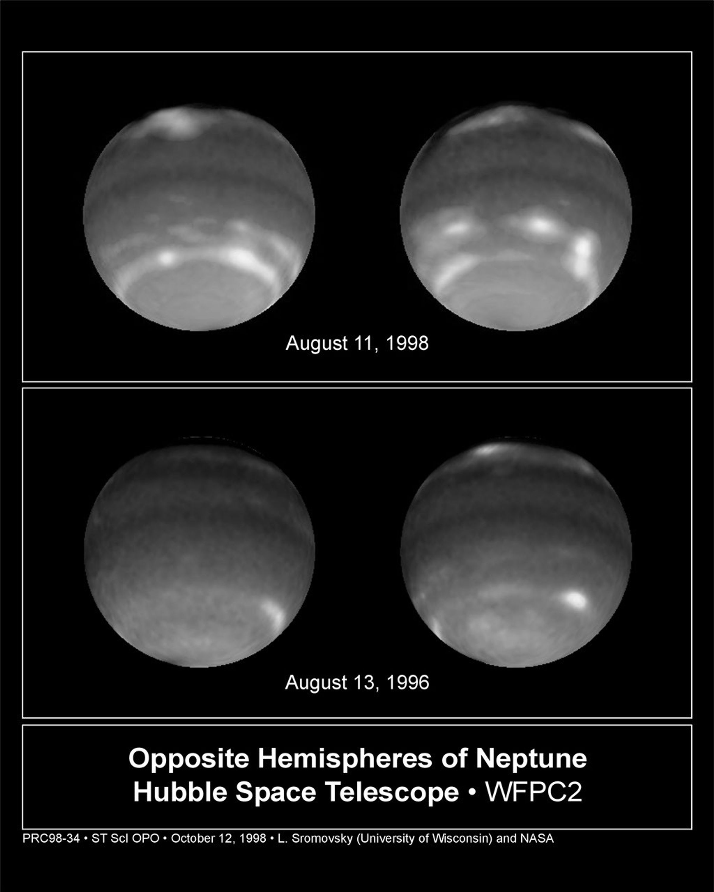 Neptune's Dynamic Weather Patterns