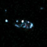 Hubble Deep Field Galaxy in Visible Light