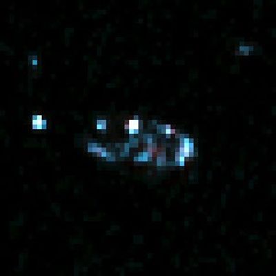 Hubble Deep Field Galaxy in Visible Light