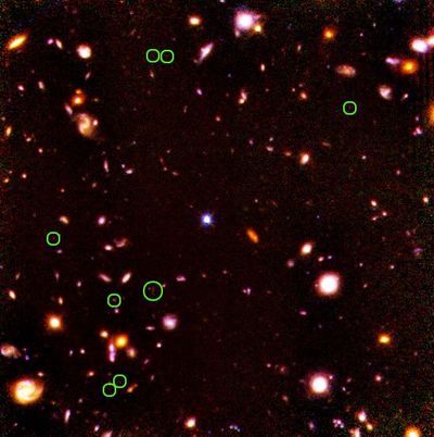 NICMOS Image of High-z Galaxy Candidates